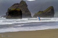 Photo Credits: International Windsurfing Tour - Sean Aiken gibing on the inside at the Rock.